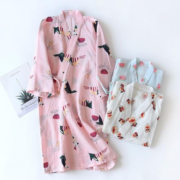 women's sleepwear spring/summer ladies cotton soft gauze japanese kimono robes for women thin loose cool spa homewear bathrobe, Black;red
women's sleepwear spring/summer ladies cotton soft gauze japanese kimono robes for women thin loose cool spa homewear bathrobe, Black;red
