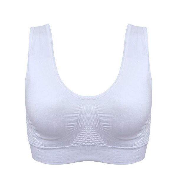 gym clothing plus size women breathable mesh bralette shockproof sponge pad athletic running seamless fitness yoga vest sport bra, White;black
gym clothing plus size women breathable mesh bralette shockproof sponge pad athletic running seamless fitness yoga vest sport bra, White;black