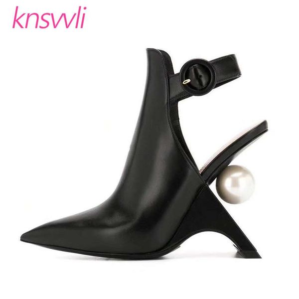 dress shoes pearl strange style heels women pumps pointed toe slingbacks ladies buckle strap ankle boots high runway woman, Black
dress shoes pearl strange style heels women pumps pointed toe slingbacks ladies buckle strap ankle boots high runway woman, Black