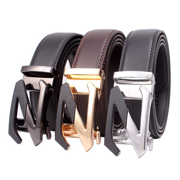 durable fashion the felt belt men's leather automatic buckle business casual z-shaped trouser, Black;brown
durable fashion the felt belt men's leather automatic buckle business casual z-shaped trouser, Black;brown