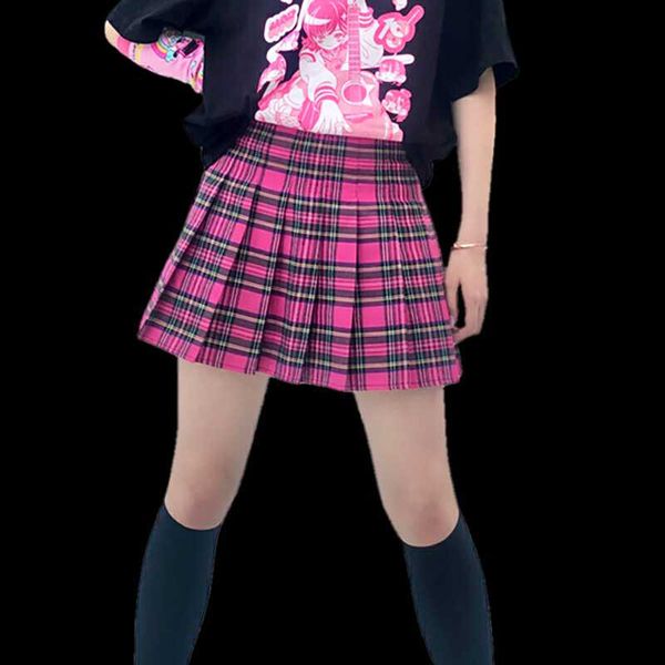 skirts harajuku tartan women skirt plaid pleated fashion mini dance side button high waist school mujer, Black
skirts harajuku tartan women skirt plaid pleated fashion mini dance side button high waist school mujer, Black