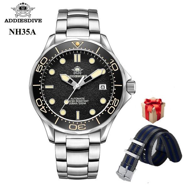 wristwatches addiesdive men watch 2106 diver mechanical watches nh35a movement c3 luminous stainless bracelet automatic luxury business, Slivery;brown
wristwatches addiesdive men watch 2106 diver mechanical watches nh35a movement c3 luminous stainless bracelet automatic luxury business, Slivery;brown