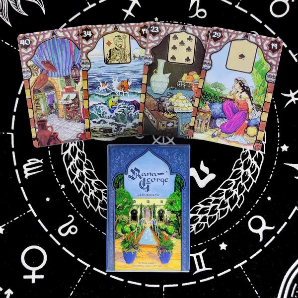 rana george lenormand divination deck entertainment party board game support drop shipping 42 pcs/box
rana george lenormand divination deck entertainment party board game support drop shipping 42 pcs/box