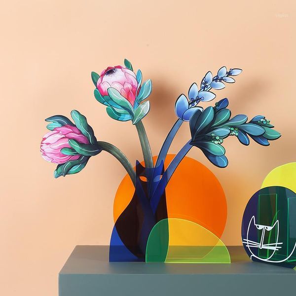 home decor nordic ins style acrylic vase dried flower container creative deskvases hydroponic arrangement
home decor nordic ins style acrylic vase dried flower container creative deskvases hydroponic arrangement