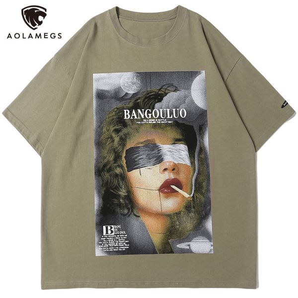 men's polos t-shirt vintage girl illustration print couple t summer loose harajuku streetwear high street style, White;black
men's polos t-shirt vintage girl illustration print couple t summer loose harajuku streetwear high street style, White;black