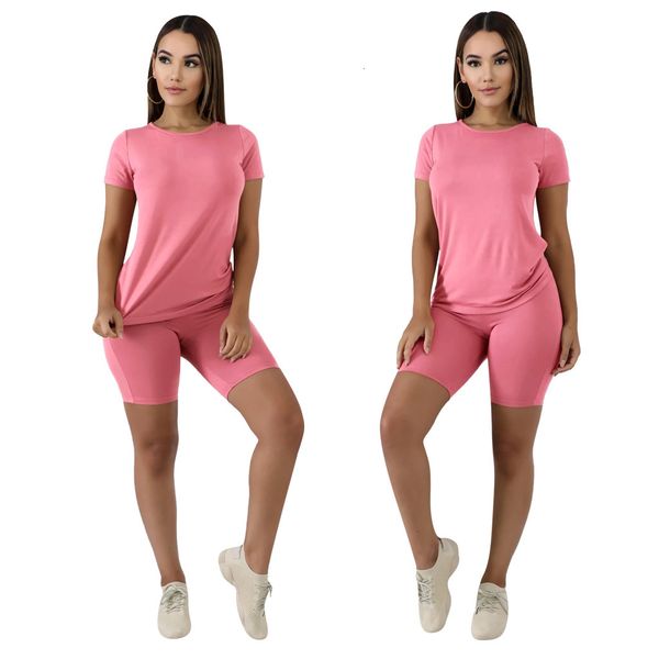 summer selling solid cotton women shorts sets sports casual short sleeves two pieces tracksuits stretchy t shirt 5 colors est, Gray
summer selling solid cotton women shorts sets sports casual short sleeves two pieces tracksuits stretchy t shirt 5 colors est, Gray
