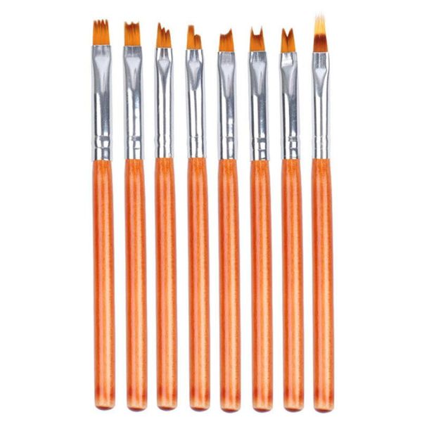 nail brushes art brush gradient draw polish painting uv gel liner pen manicure tool 8pcs acrylic drawing carving set, Yellow
nail brushes art brush gradient draw polish painting uv gel liner pen manicure tool 8pcs acrylic drawing carving set, Yellow