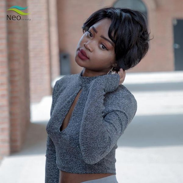 lynna pixie cut black short wig human hair lace front wigs natural, Black;brown
lynna pixie cut black short wig human hair lace front wigs natural, Black;brown