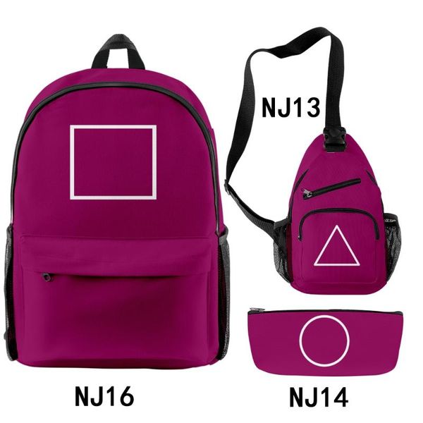 backpack wawni squid game 3 pieces sets cosplay daypack casual traval bag korean drama 001 218 456 for school
backpack wawni squid game 3 pieces sets cosplay daypack casual traval bag korean drama 001 218 456 for school