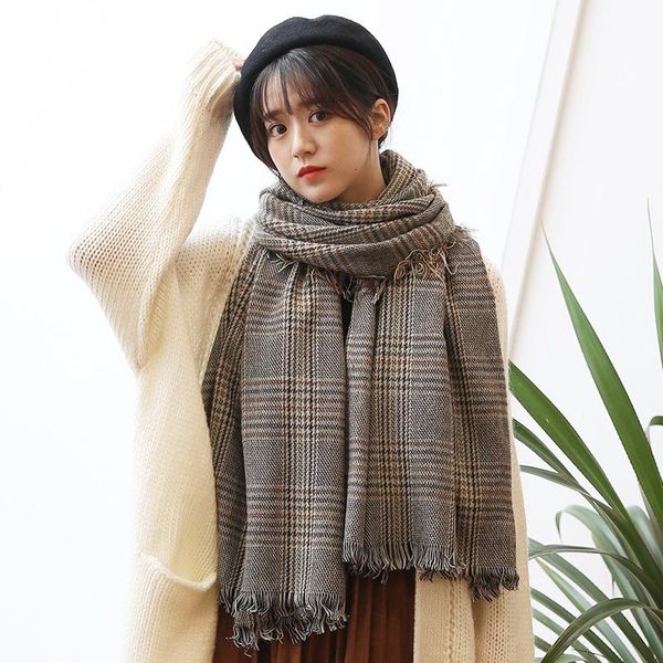 scarves arrival fashion autumn winter long dual-use double-sided soft scarf comfortable shawl warm plaid women girls knit cute, Blue;gray
scarves arrival fashion autumn winter long dual-use double-sided soft scarf comfortable shawl warm plaid women girls knit cute, Blue;gray