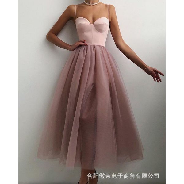 factory6xd9 women's white 2021 suspender mesh dress new, White;black 
factory6xd9 women's white 2021 suspender mesh dress new, White;black