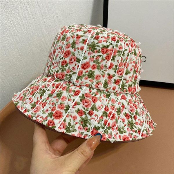 korean fashion flowers bucket hat cute girl bob hip hop gorros summer panama cap beach sun fishing boonie designer bonnets wide brim hats, Blue;gray
korean fashion flowers bucket hat cute girl bob hip hop gorros summer panama cap beach sun fishing boonie designer bonnets wide brim hats, Blue;gray