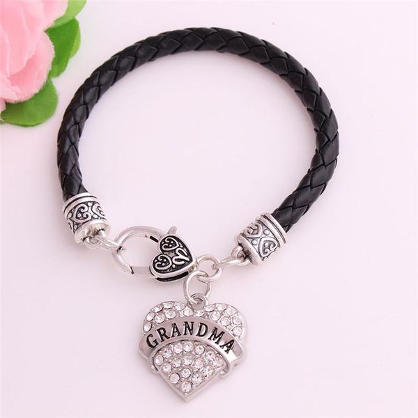 charm bracelets trendy women jewelry bracelet heart pendant grandma written good gift for family member zinc alloy provide drop, Golden;silver
charm bracelets trendy women jewelry bracelet heart pendant grandma written good gift for family member zinc alloy provide drop, Golden;silver