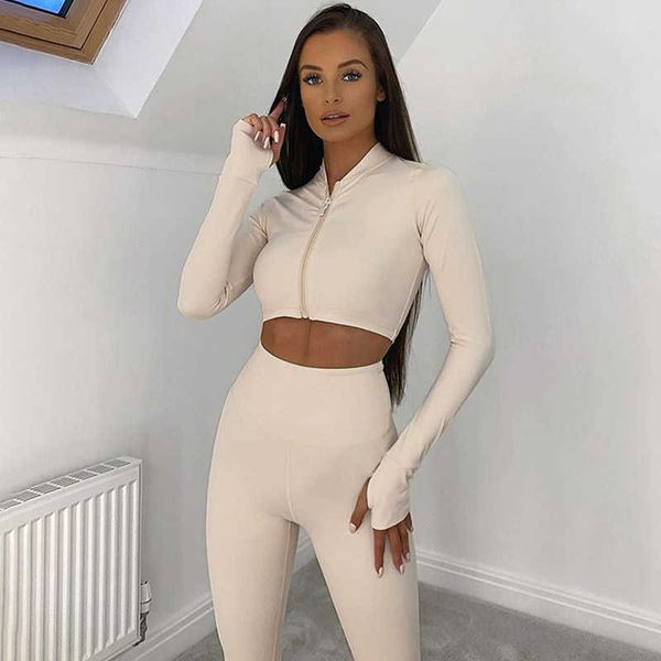 winter women 2 two piece set long sleeve crop tshirt leggings pants set bodycon sport fitness tracksuit 210714, White
winter women 2 two piece set long sleeve crop tshirt leggings pants set bodycon sport fitness tracksuit 210714, White