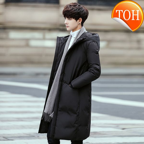 hooded men high down brand jackets winter fleece thicken men's warm coats casual solid color long cotton clothing male new, Black
hooded men high down brand jackets winter fleece thicken men's warm coats casual solid color long cotton clothing male new, Black