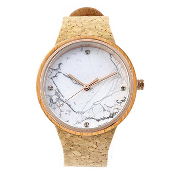 wristwatches drop 2021 personalized oem logo luxury cork leather belt marble dial bamboo wrist watch for women, Slivery;brown
wristwatches drop 2021 personalized oem logo luxury cork leather belt marble dial bamboo wrist watch for women, Slivery;brown