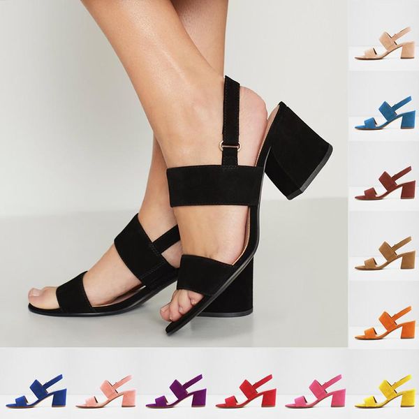 summer women's fashion open toe thick heel sandals high-heeled shoes wedding party shoe lady girl 6050-7ve, Black
summer women's fashion open toe thick heel sandals high-heeled shoes wedding party shoe lady girl 6050-7ve, Black
