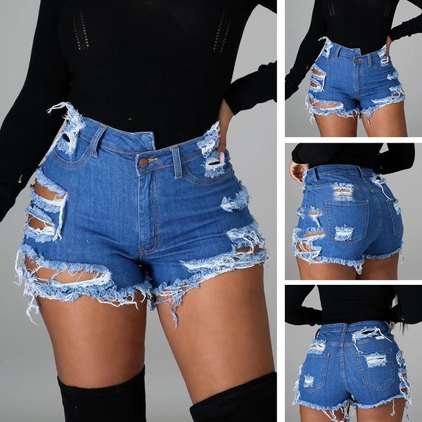 women's jeans 2021 street female summer tassel high neck short fashion ripped denim shorts push up retro high-end, Blue
women's jeans 2021 street female summer tassel high neck short fashion ripped denim shorts push up retro high-end, Blue