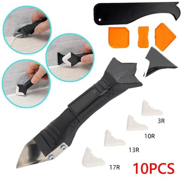 professional hand tool sets 10pcs/set 3 in1 silicone remover sealant smooth scraper caulk finisher grout kit kitchen window
professional hand tool sets 10pcs/set 3 in1 silicone remover sealant smooth scraper caulk finisher grout kit kitchen window