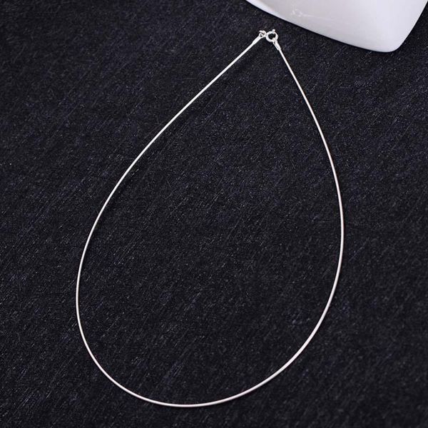 chains real s925 sterling silver soft collar fashion personality women's boutique clavicle chain accessories
chains real s925 sterling silver soft collar fashion personality women's boutique clavicle chain accessories