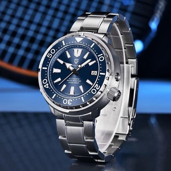 wristwatches pagani design diver watch men 300atm waterproof automatic date clock sport watches mens mechanical wristwatch relogio masculino, Slivery;brown
wristwatches pagani design diver watch men 300atm waterproof automatic date clock sport watches mens mechanical wristwatch relogio masculino, Slivery;brown