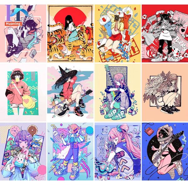 paintings huaning diy painting by numbers japanese anime style acrylic paint handmade oil wall art picture home decor unique gift
paintings huaning diy painting by numbers japanese anime style acrylic paint handmade oil wall art picture home decor unique gift
