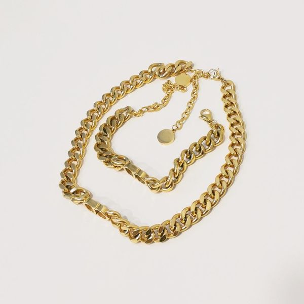 luxury designer jewelry women chokers necklaces gold cuban chains for men with d pendant stainless steel bracelet earrings set fashion style, Golden;silver
luxury designer jewelry women chokers necklaces gold cuban chains for men with d pendant stainless steel bracelet earrings set fashion style, Golden;silver