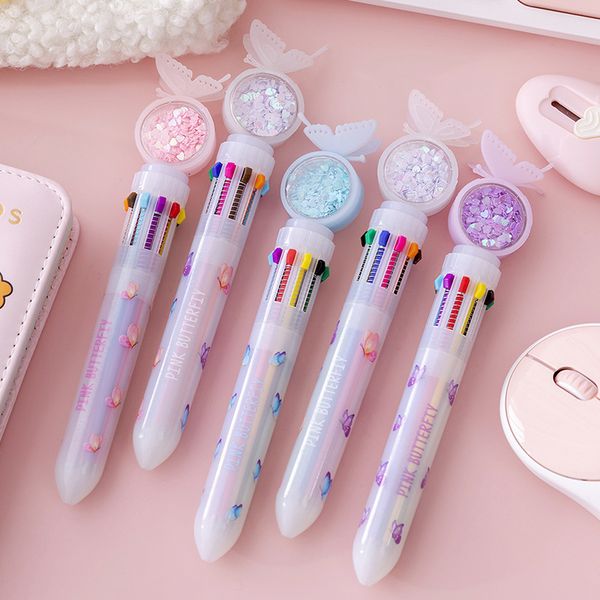 multicolor cartoon ballpoint pen 10 color creative korean small frh student prize gift, Blue;orange
multicolor cartoon ballpoint pen 10 color creative korean small frh student prize gift, Blue;orange
