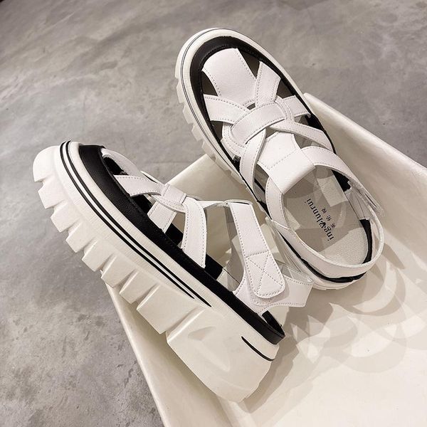sandals summer women gladiator platform fashion convenient 2021 outdoor sports toe cap beach hollow out woman shoes, Black
sandals summer women gladiator platform fashion convenient 2021 outdoor sports toe cap beach hollow out woman shoes, Black
