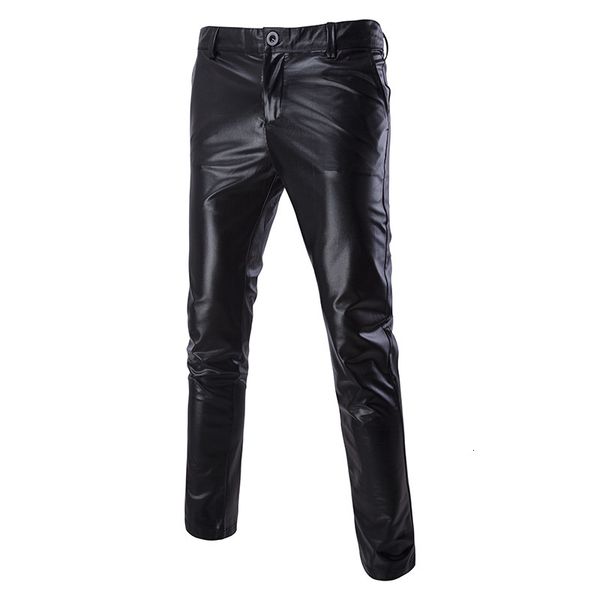 men's pants mens casual night club metallic moto style flat front faux leather men novelty straight leg trousers disco y1sp, Black
men's pants mens casual night club metallic moto style flat front faux leather men novelty straight leg trousers disco y1sp, Black