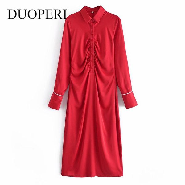 casual dresses duoperi fashion shirt dress women elegant long cuff sleeves single breasted chic lady draped midi female, Black;gray
casual dresses duoperi fashion shirt dress women elegant long cuff sleeves single breasted chic lady draped midi female, Black;gray