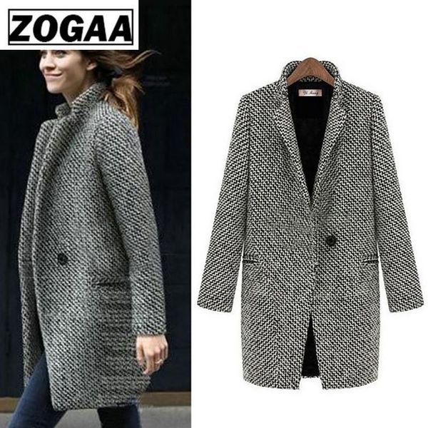 women's wool & blends zogaa women winter coats casual long sleeve outerwear lattice a buckle button coat autumn street outdoor fall clo, Black
women's wool & blends zogaa women winter coats casual long sleeve outerwear lattice a buckle button coat autumn street outdoor fall clo, Black