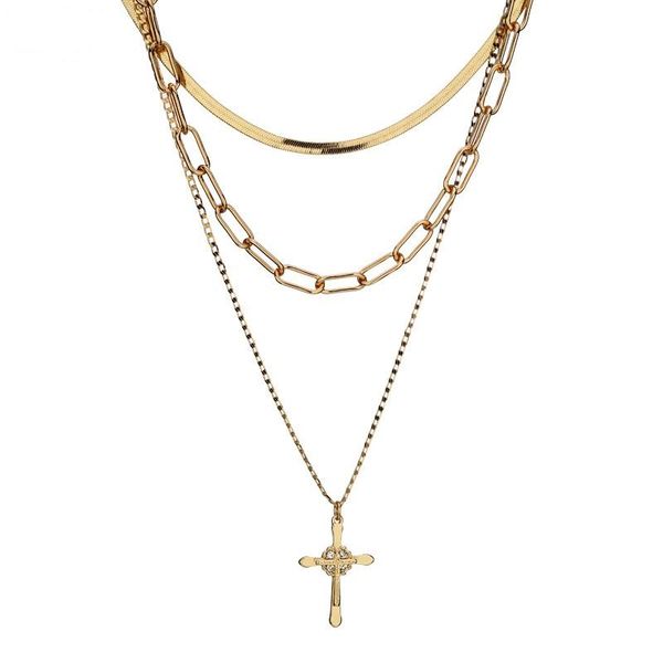 pendant necklaces layered choker for women coin cross necklace chain gold tone, Silver
pendant necklaces layered choker for women coin cross necklace chain gold tone, Silver