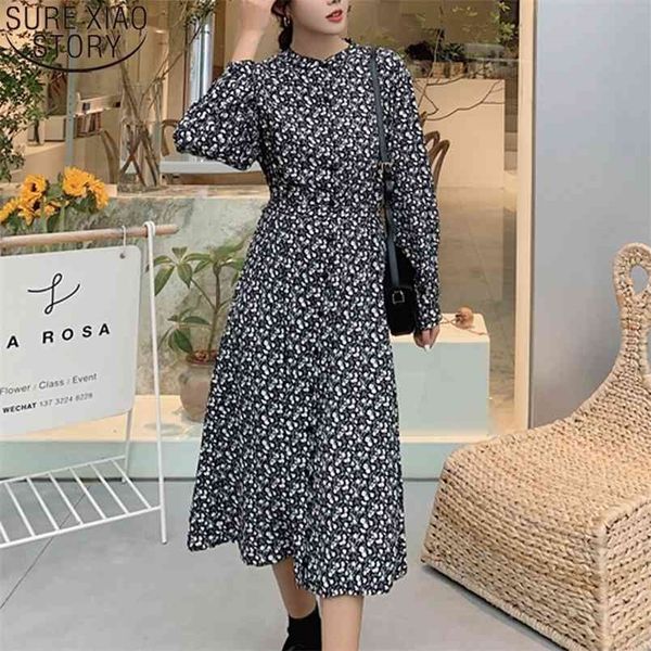 spring chiffon dresses korean floral vintage midi long stand collar plus size loose a line party 13198 210506, Black;gray
spring chiffon dresses korean floral vintage midi long stand collar plus size loose a line party 13198 210506, Black;gray