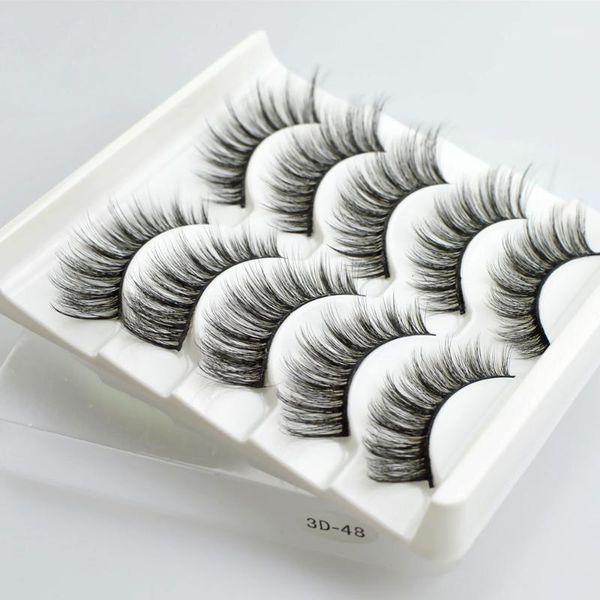 5 pairs 3d mink hair false eyelashes thick curled full strip lashes eyelash extension fashion women eyes makeup1
5 pairs 3d mink hair false eyelashes thick curled full strip lashes eyelash extension fashion women eyes makeup1