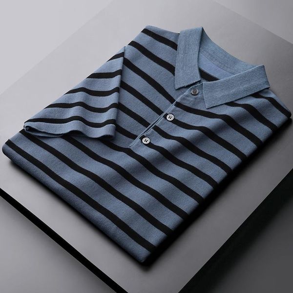 men's t-shirts summer stripe male fashion short sleeve knitted business casual mens slim fit man 3xl, White;black
men's t-shirts summer stripe male fashion short sleeve knitted business casual mens slim fit man 3xl, White;black