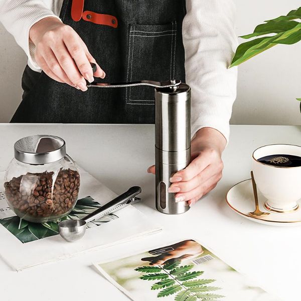 manual coffee grinders grinder mini stainless steel hand handmade bean burr mill kitchen tool accessories
manual coffee grinders grinder mini stainless steel hand handmade bean burr mill kitchen tool accessories