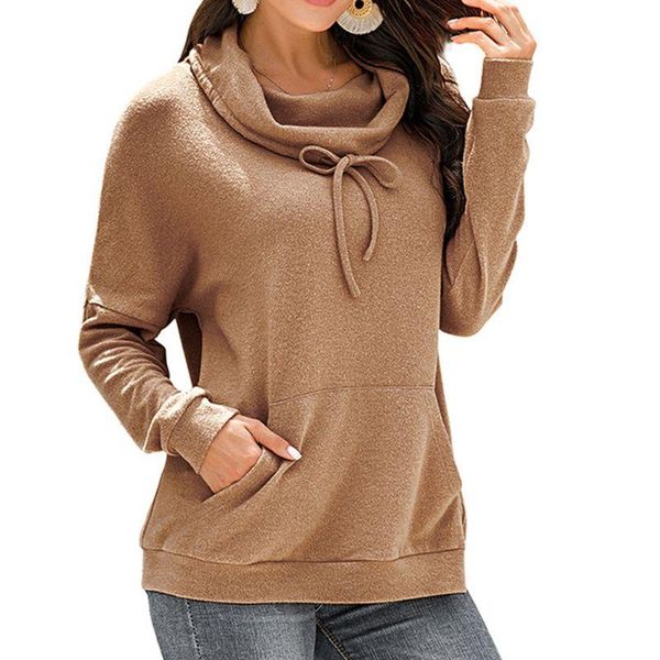 womens autumn long sleeve loose sweatshirt cowl neck lace-up drawstring pullover tunic solid color winter warm shirts stree women's ho, Black
womens autumn long sleeve loose sweatshirt cowl neck lace-up drawstring pullover tunic solid color winter warm shirts stree women's ho, Black