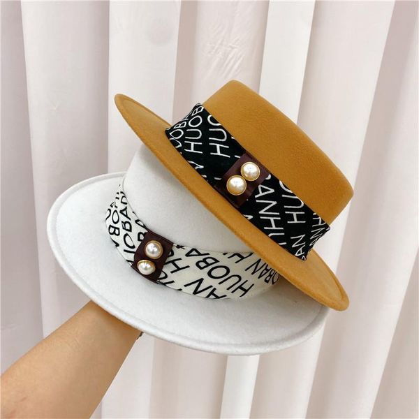 wide brim hats black cap female british wool hat fashion party flat chain strap and pin fedoras for capsfor street shooting jazz, Blue;gray
wide brim hats black cap female british wool hat fashion party flat chain strap and pin fedoras for capsfor street shooting jazz, Blue;gray