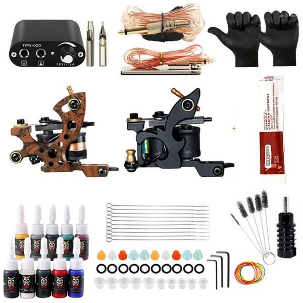 professional tattoo kit machines gun ink set power supply grips body art tools permanent makeup guns kits1
professional tattoo kit machines gun ink set power supply grips body art tools permanent makeup guns kits1