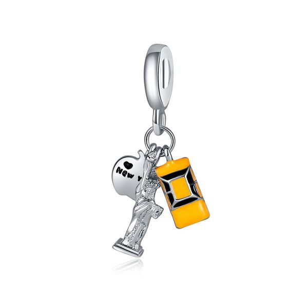 fit pandora charm bracelet european silver charms beads new york statue of liberty enamel pendant diy snake chain for women bangle necklace, Black
fit pandora charm bracelet european silver charms beads new york statue of liberty enamel pendant diy snake chain for women bangle necklace, Black