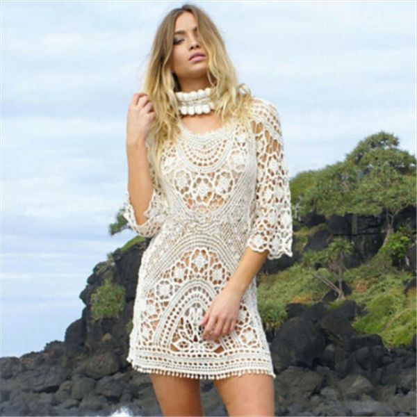 swimwear beach cover up womens dresses white lace tunic backless bathing suit crochet bikini swimming wear, Black;gray
swimwear beach cover up womens dresses white lace tunic backless bathing suit crochet bikini swimming wear, Black;gray