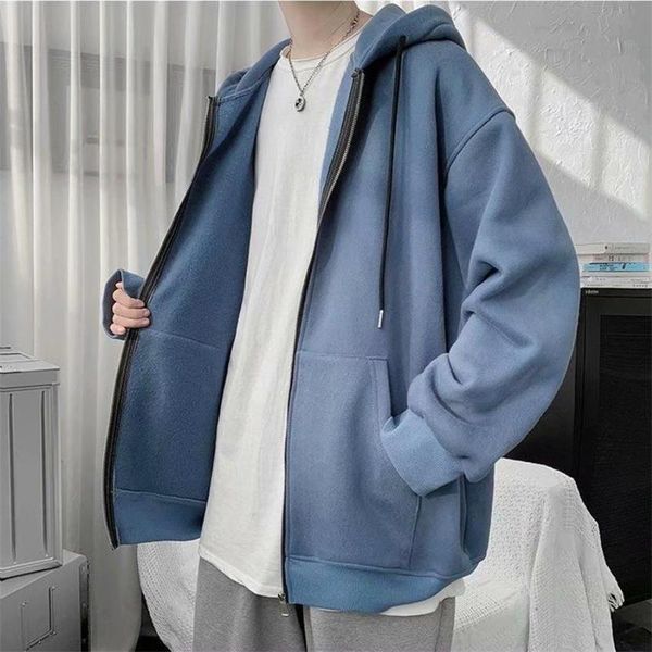 men's hoodies & sweatshirts men fashion autumn loose zipper coats male outdoor sportwear solid color hooded sweatshirt sweat homme 2021, Black
men's hoodies & sweatshirts men fashion autumn loose zipper coats male outdoor sportwear solid color hooded sweatshirt sweat homme 2021, Black