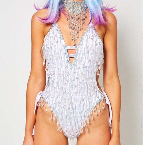 backless handmade bodysuit women jumpsuit romper tassel body feminino beading sequin women's jumpsuits & rompers, Black;white
backless handmade bodysuit women jumpsuit romper tassel body feminino beading sequin women's jumpsuits & rompers, Black;white