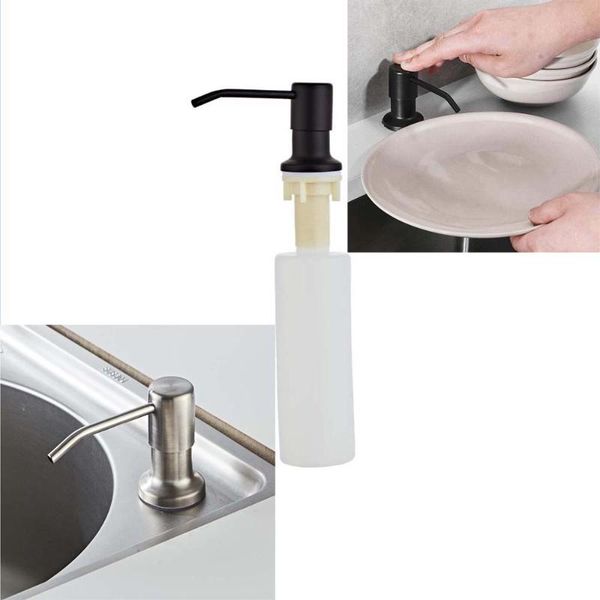 liquid soap dispenser kitchen sink bathroom bottle hand wash detergent manually press pumps
liquid soap dispenser kitchen sink bathroom bottle hand wash detergent manually press pumps