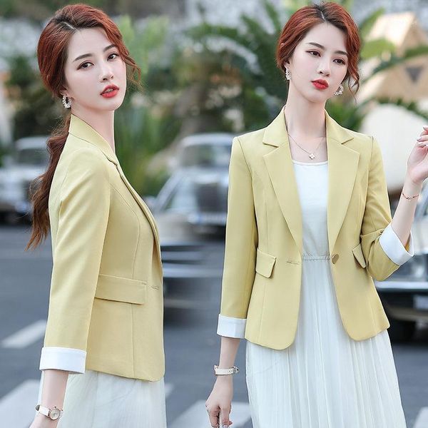 spring and autumn casual suit jacket female korean nine point sleeve chic thin section blazer coat women zh163, White;black
spring and autumn casual suit jacket female korean nine point sleeve chic thin section blazer coat women zh163, White;black