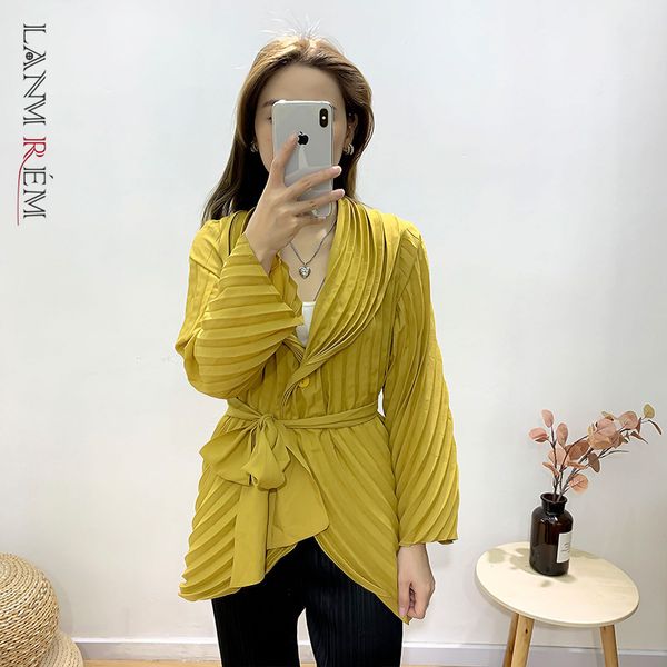 women blouses spring shirts belt all-match long-sleeve shirt casual loose outerwear female clothes 2a6003 210507, White
women blouses spring shirts belt all-match long-sleeve shirt casual loose outerwear female clothes 2a6003 210507, White