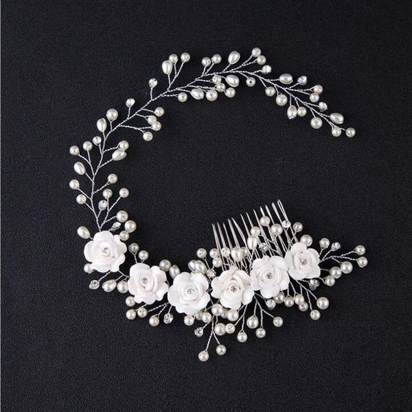 hair clips & barrettes crystal long comb bridal accessories pearls california vine handmade wedding prom headdress piece soft jewelry, Golden;silver
hair clips & barrettes crystal long comb bridal accessories pearls california vine handmade wedding prom headdress piece soft jewelry, Golden;silver