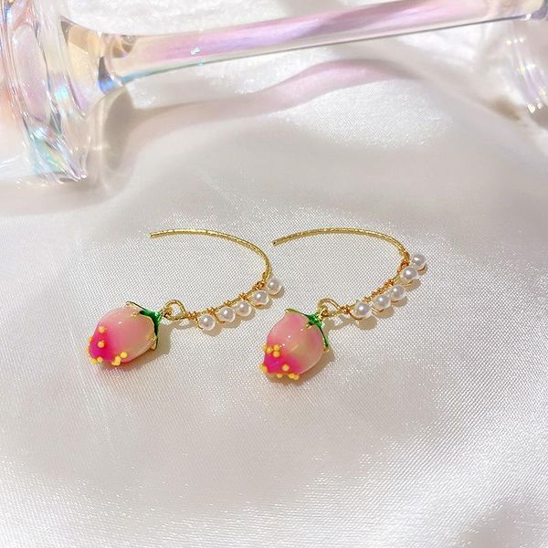 dangle & chandelier minar cute pink gradient peach earrings for women gold color hooks simulated pearl fruit sweet party jewelry, Silver
dangle & chandelier minar cute pink gradient peach earrings for women gold color hooks simulated pearl fruit sweet party jewelry, Silver