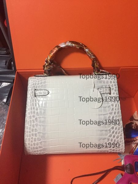 28cm 25cm 2020 fashion shoulder bag women totes genuine leather alligator white bags lady handbag factory wholesale real image
28cm 25cm 2020 fashion shoulder bag women totes genuine leather alligator white bags lady handbag factory wholesale real image